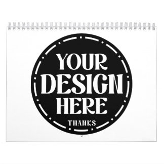 One-of-a-kind, elegant, clean & bold カレンダー