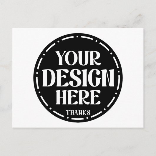 One-of-a-kind, elegant, clean & bold ポストカード (正面)