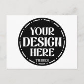 One-of-a-kind, elegant, clean & bold ポストカード (正面)