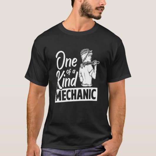 One Of A Kind Mechanic Car Repair Automobile Repai Tシャツ (正面)