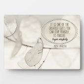 One of the Greatest Gifts フォトプラーク (正面)