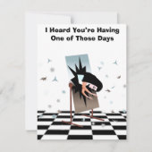 One of Those Days Note Card ノートカード (正面)