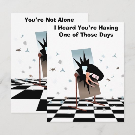 One of Those Days Note Card ノートカード (正面/裏面)