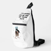 One of Those Days Print Cut Sew Sling Bag スリングバッグ (右コーナー)