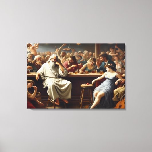 One Of Us キャンバスプリント (正面)