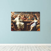 One Of Us キャンバスプリント (インサイチュ (ウッドフロア))