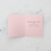 One Photo Classic Plaid Green and Pink Christmas   シーズンカード (内部)