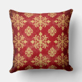 One Photo Custom Holiday Snowflake  クッション (裏面)