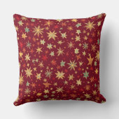 One Photo Custom Holiday Snowflake  クッション (裏面)