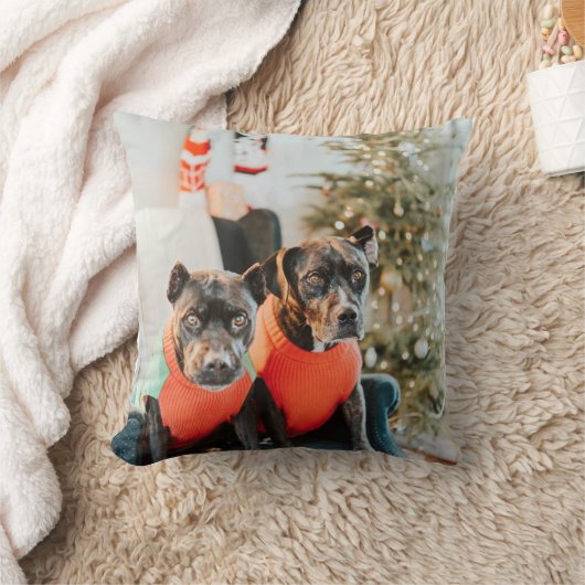 One Photo Customizable クッション (ブランケット)