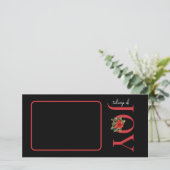 ONE PHOTO RED JOY / POINSETTIA シーズンカード (スタンド正面)