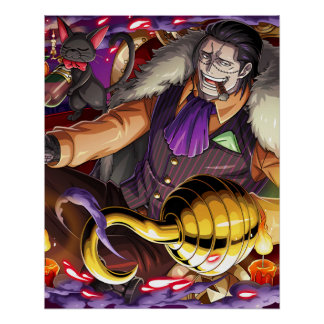 ONE PIECE サー・クロコダイル ポスター