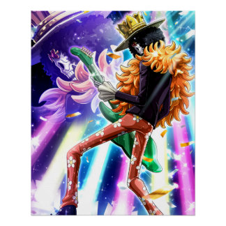 ONE PIECE ブルック ポスター