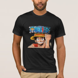ONE PIECE ルフィ グラフィックTシャツ Tシャツ