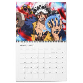 One piece Calendar カレンダー (1月 2027)