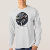 One Planet One Chance - Earth Day(Cartoon Texture) Tシャツ (正面)