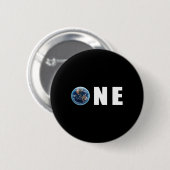 One Planet Take 気に Of It Earth Day Equipment Gift 缶バッジ (正面&裏面)