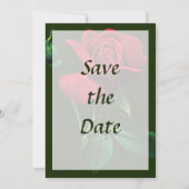One Red Rosebud Save the Date セーブザデート (裏面)