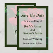 One Red Rosebud Save the Date セーブザデート (正面/裏面)