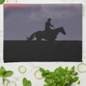 One Rider, One Horizon キッチンタオル (折り畳み)