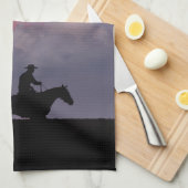 One Rider, One Horizon キッチンタオル (四つ折り)