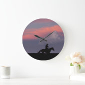 One Rider, One Horizon ラージ壁時計 (ホーム)