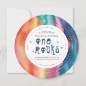 One Rocks | タイ・ダイロックンロール レコード 招待状 (正面)