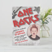 One Rocks - 1年をロックしてきた記念に写真付きで 招待状 (スタンド正面)