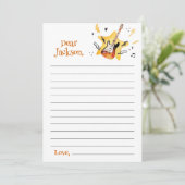 One Rocks Star Timeカプセルノートメッセージカード サンキューカード (スタンド正面)