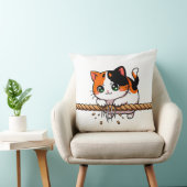 One rope. One cat. Zero regrets. クッション (椅子)