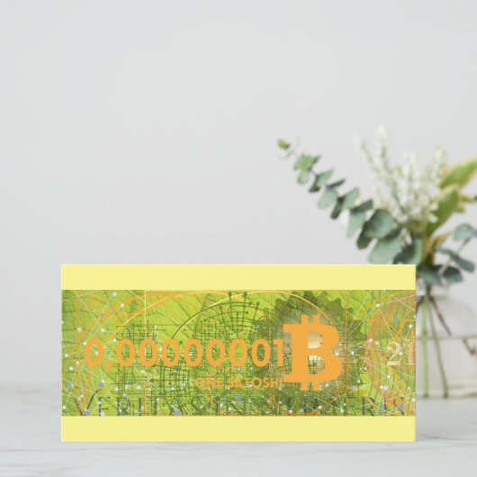 One Satoshi サンキューカード (スタンド正面)