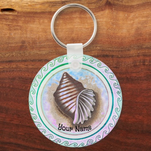 One seashell  キーホルダー (正面)