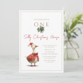One Silly Christmas Goose Fest Winter Birthday 招待状 (スタンド正面)