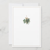 One Silly Christmas Goose Fest Winter Birthday 招待状 (裏面)