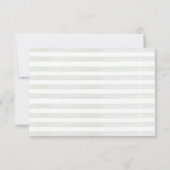 One Silly Goose 1st Birthday Adoption Certificate 招待状 (裏面)