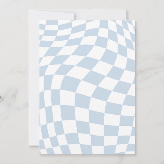 One Silly Goose 1st Birthday Party Spring Birthday 招待状 (裏面)