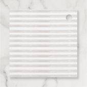 One Silly Goose 1st Birthday Thank You フェイバータグ (裏面)