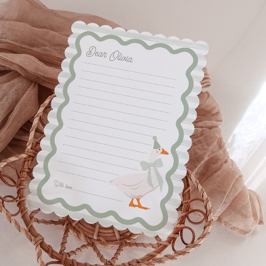 One Silly Goose 1st Birthday Time Capsule Cards 招待状