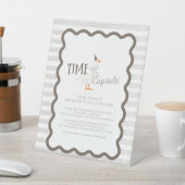 One Silly Goose 1st Birthday Time Capsule Sign 台座サイン (インサイチュ)