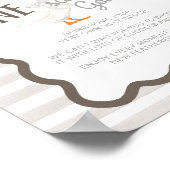 One Silly Goose Adoption Sign  ポスター (角)