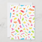 One Silly Goose Birthday Bingo Game 招待状 (裏面)