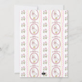 One Silly Goose Birthday Invitation 招待状 (裏面)