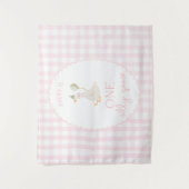 One Silly Goose Birthday Personalized Banner 1st タペストリー (正面)