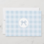 One Silly Goose Birthday Photo Thank you card 招待状 (裏面)