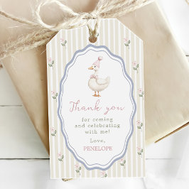 One Silly Goose Birthday Thank You ギフトタグ