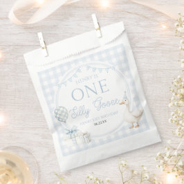 ONE Silly Goose Blue 1st Birthday Party フェイバーバッグ