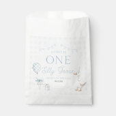 ONE Silly Goose Blue 1st Birthday Party フェイバーバッグ (正面)