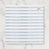 One Silly Goose Blue Bow 1st Birthday フェイバータグ (裏面)