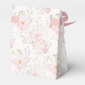 One Silly Goose Blush pink Bow Girl 1st Birthday  フェイバーボックス (裏面サイド)