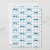 One Silly Goose Boy 1st Birthday  Invitation 招待状 (裏面)